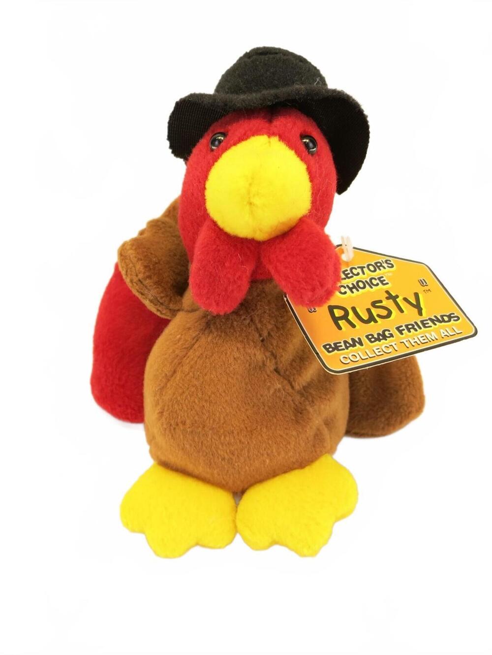 Vintage Dan Dee Plush "Rusty" Collectors Choice Turkey Vintage 6”